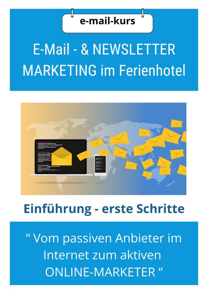 E-Mail-Marketing im Ferienhotel- Anleitung-E-Mail-Kurs