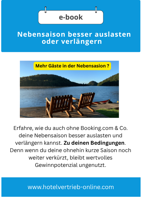 Nebensaison besser auslasten - verlängern